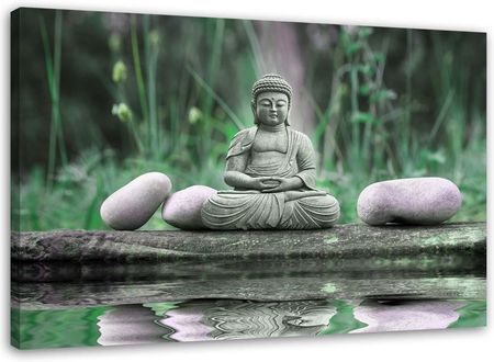 Feeby Obraz Na Płótnie Budda Kamienie Zen 120X80