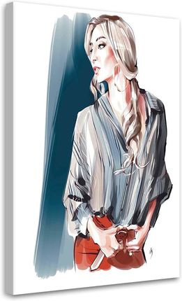 Feeby Obraz Na Płótnie Piękna Kobieta Moda Blond Irina Sadykova 40X60