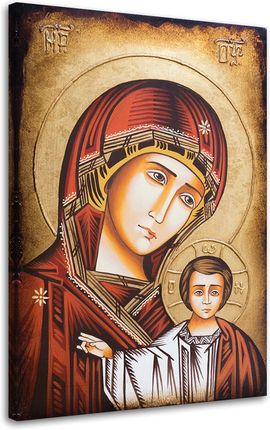 Feeby Obraz Na Płótnie Matka Boska Z Dzieciątkiem Bizantyjska Ikona Bratysława Segowia 40X60
