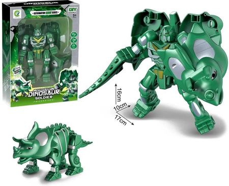 Trifox Robot Dinozaur Triceratops Zielony