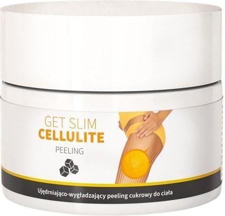 Noble Health Get Slim Cellulite Peeling Cukrowy Do Ciała Ujędrniająco-Wygładzający 250 g