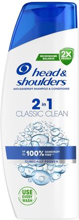 Head & Shoulders Classic Clean Szampon Przeciwłupieżowy 2 W 1 330 ml