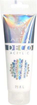 Astra Art-Pap Farba Akrylowa Deco Artea 75Ml Tuba Biały