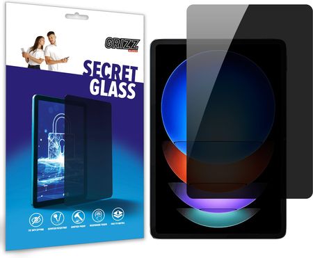 Grizzglass Sekretne Szkło Hybrydowe Do Xiaomi Pad 6S Pro 12.4 Prywatyzujące Grizz Secretglass