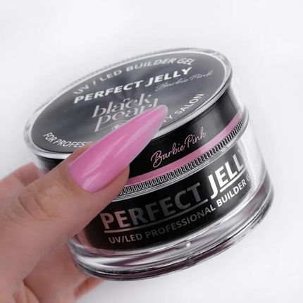 Black Pearl Perfect Jelly Barbie Pink 50Ml Różowy Żel Budujący Galaretka