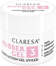 Zdjęcie Claresa Rubber Gel #3 Żel Do Budowy I Przedłużania 12G - Zduńska Wola
