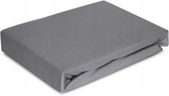 Zdjęcie Prześcieradło Jersey Z Gumką 160X200 Stalowe Na Wysoki Materac 30 Cm 190 G M2 - Oborniki