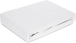 Zdjęcie Prześcieradło Jersey Z Gumką 180X200 Białe Na Wysoki Materac 30 Cm 190 G M2 - Wrocław