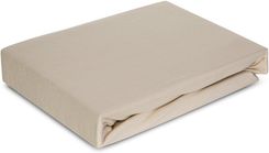 Zdjęcie Prześcieradło Jersey Z Gumką 140X200 Beżowe Na Wysoki Materac 30 Cm 190 G M2 - Wrocław