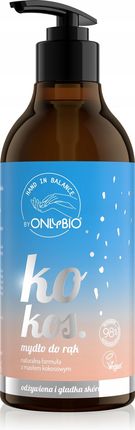 Onlybio Hand In Balance By Mydło Do Rąk Kokos 400 ml