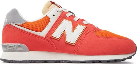 Buty dziecięce New Balance GC574RCB – pomarańczowe