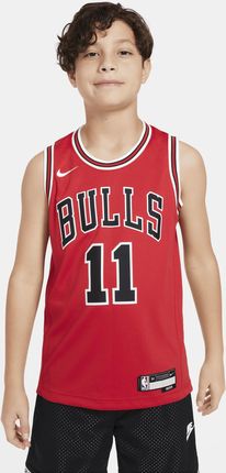 Koszulka dla dużych dzieci Nike Dri-FIT NBA Swingman DeMar DeRozan Chicago Bulls Icon Edition 2022/23 - Czerwony