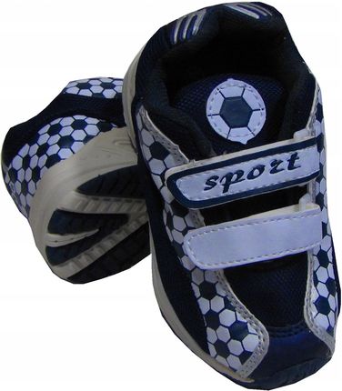 Buty Dziecięce Sportowe Adidasy Na Rzepy Granat 25
