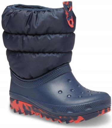 Dziecięce Buty Zimowe Śniegowce Crocs Classic Neo Puff 207683 Boot 20-21