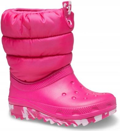 Dziecięce Buty Zimowe Śniegowce Crocs Classic Neo Puff 207683 Boot 20-21