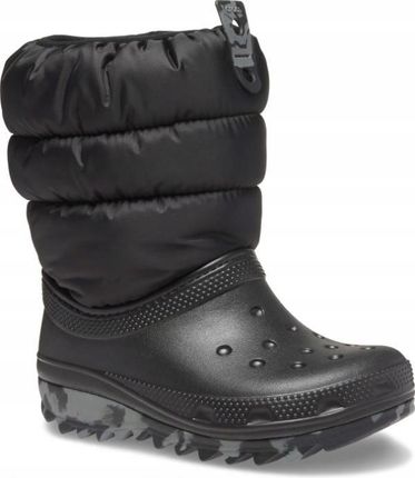 Dziecięce Buty Zimowe Śniegowce Crocs Classic Neo Puff 207683 Boot 24-25
