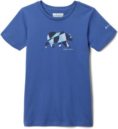 Dziecięca Koszulka z krótkim rękawem Columbia Mission Lake Short Sleeve Graphic Shirt 1989791593 – Granatowy