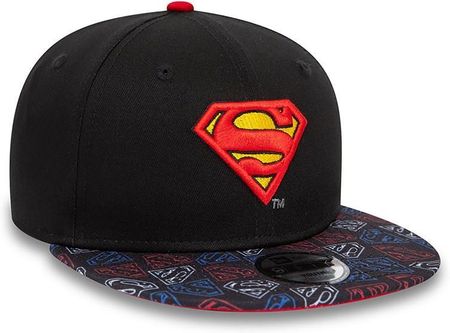 czapka z daszkiem NEW ERA - 950K Warner Bros Chyt Super Aop 9Fifty Superman (BLK) rozmiar: CHILD