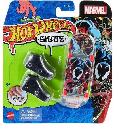 Hot Wheels Skate Fingerskate Tony Hawk Deskorolka Venom + Buty HGT46 HNG25