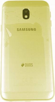 Samsung Klapka Galaxy J3 2017 Duos Złota Sm J
