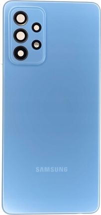Samsung Oryginalna Tylna Klapka A52S Awesome Blue Z Osłoną Obiektywu