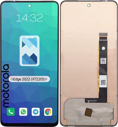 Mobilepart Wyświetlacz Lcd Ekran Szybka Dotyk Do Motorola Edge 2022 Xt2205 Oled