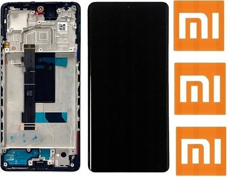 Xiaomi Redmi Note 12 Pro 5G Wyświetlacz Oled Oryginal Black Nowy Ramka