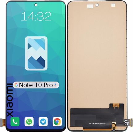 Mobilepart Wyświetlacz Lcd Ekran Do Xiaomi Redmi Note 10 Pro M2101K6G Incell