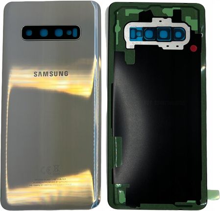 Samsung Klapka Baterii Do Galaxy S10+ Srebrny/Silver
