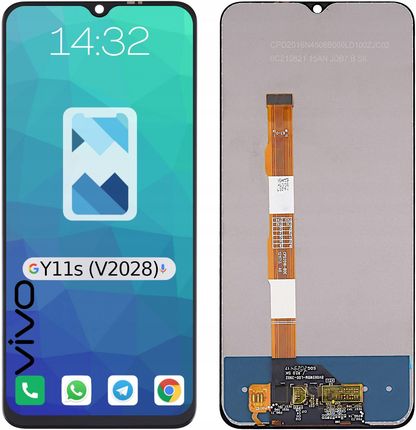 Mobilepart Wyświetlacz Lcd Ekran Szybka Dotyk Do Vivo Y11S V2028