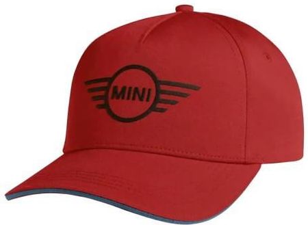 Czapka MINI Contrast Edge Wing Logo czerwona 80165A0A643