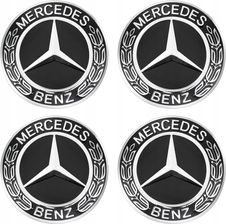 Zdjęcie Dekielki zaślepki kapsle dekielek MERCEDES 75 mm Czarny - Katowice
