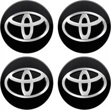 Zdjęcie Dekielki zaślepki kapsle dekielek TOYOTA 62 mm Czarny połysk - Jaworzno