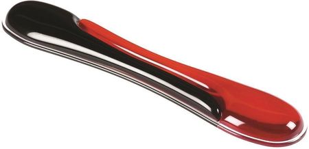 Podkładka pod nadgarstek Kensington Duo Gel, czerwono-czarna Crystal Wristrest - Wave (62398)
