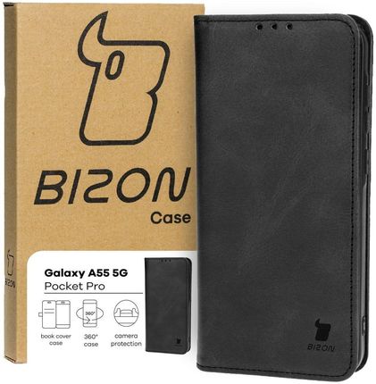 Bizon Etui Case Pocket Pro Do Galaxy A55 5G Czarne