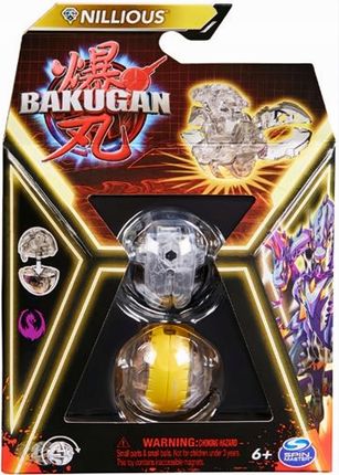 Spin Master Bakugan Diamond Nillious Figurka Bitewna Transformująca Kula Karty