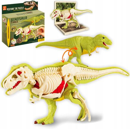 Trifox Dinozaur Tyranozaur Rex Ze Szkieletem Do Składania Zabawka Edukacyjna 32 El