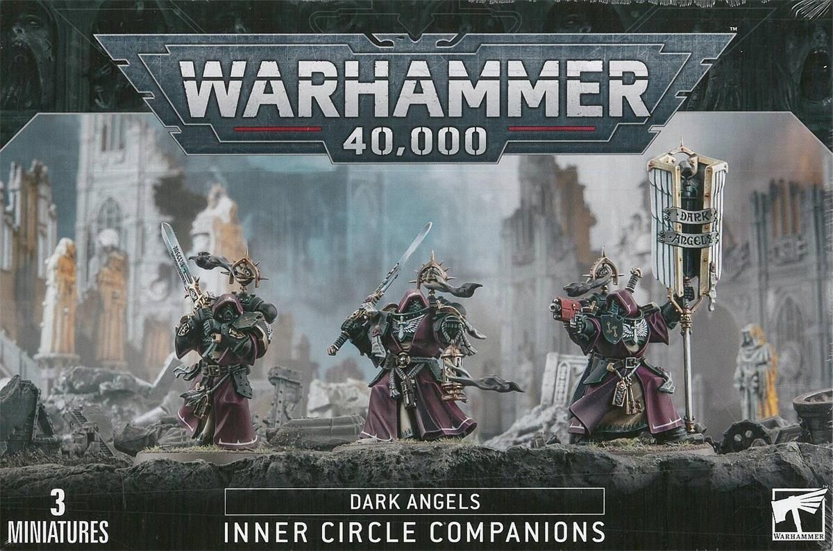 Games Workshop Warhammer 40k Dark Angels Inner Circle Companions - Ceny ...