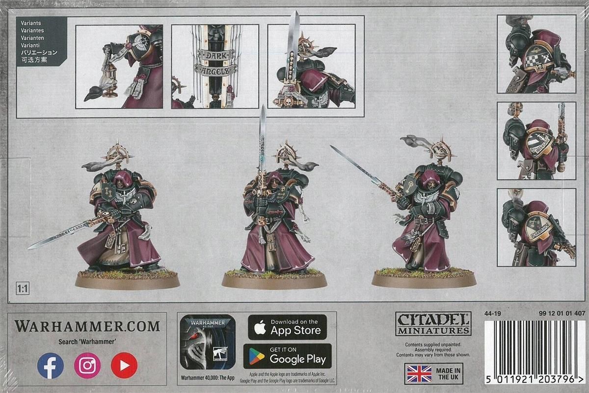Games Workshop Warhammer 40k Dark Angels Inner Circle Companions - Ceny ...
