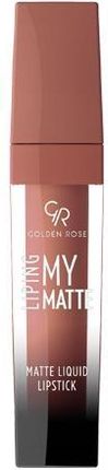 Golden Rose My Matte Lip Ink Matte Liquid Lipstick Matowa Pomadka Do Ust Z Wegańską Formułą 17