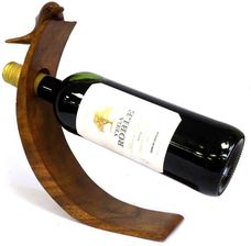 Zdjęcie Brahmashop Drewniany Stojak Na Wino Delfin (BWH03) - Marki