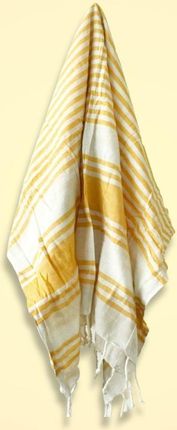 Brahmashop Ręcznik Hammam Spa Yellow Sunrise 90x170cm