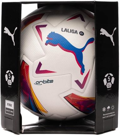 Piłka Nożna Meczowa Puma Oribita LaLiga Pro Match ball (Rozmiar 5) 084113-01