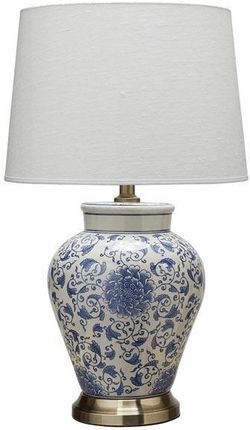 Pr Home Ceramiczna Lampa Stołowa Cornelia Niebieska 58 Cm