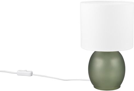 Trio - Lampa Stołowa Vela E14 Zielony/Biały (517900115)