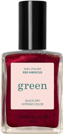 Manucurist Green Nail Polish Lakier Do Paznokci Red Hibiscus