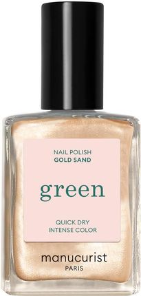 Manucurist Green Nail Polish Lakier Do Paznokci Gold Sand