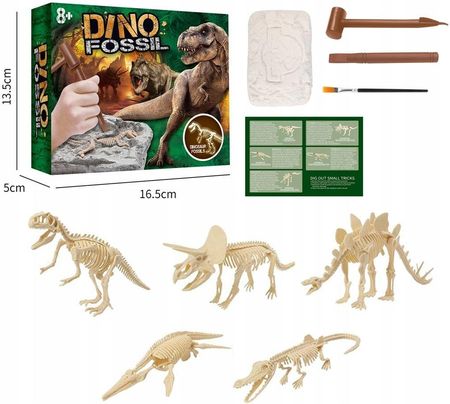 Trifox Wykopaliska Paleontolog Dinozaur Zabawka Dla Dzieci