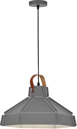 Lumina Deco Lampa Sufitowa Wisząca Loft Szara Cona W1 (Ldp 8105-1 (Gr))