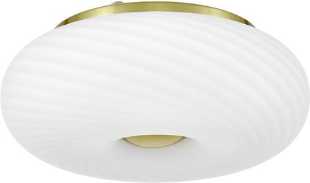 Lumina Deco Nowoczesna Lampa Sufitowa Plafon Biało-Złoty Monarte D28 (Ldc 1105-280 (Gd))